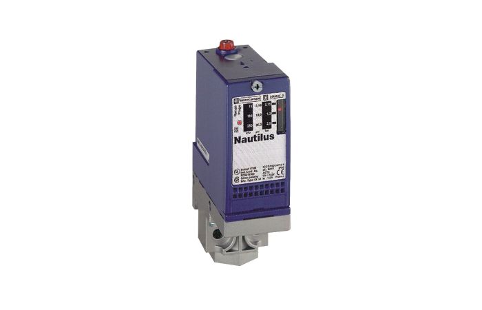 Wyłącznik ciśnienia XML-A 300 bar skala stała 1 wartość progowa 1 C/O | XMLA300D2S11 Telemecanique Sensors