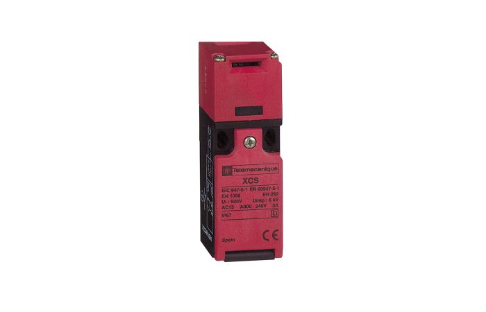 Wyłącznik bezpieczeństwa plastikowy XCSPA 1NC 1NO działanie migowe 1 wejście gwintowe 1/2 NPT | XCSPA591 Telemecanique Sensors