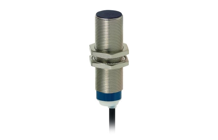 Czujnik indukcyjny XS6 M18 L62mm mosiądz Sn 8mm 24-240VAC/DC kabel 2m, XS6 M18 | XS618B1MAL2 Telemecanique Sensors