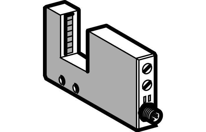 Czujnik fotoelektryczny ramka 30x30mm PNP/NPN 1 NO/NC, 24V DC, konektor M8 | XUVF30M8 Telemecanique Sensors