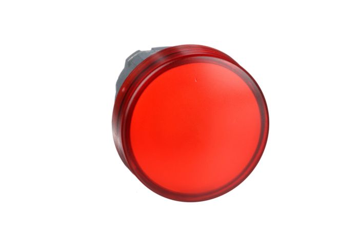 Główka wskaźnika świetlna czerwowna Fi-22mm soczewka zwykła LED, Harmony XB4 | ZB4BV043 Schneider Electric