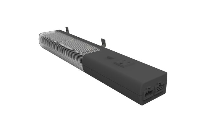 Lampa LED do szafy z gniazdem Amerykańskim UL 640lm, Spacial, Thalassa | NSYLAMLDU Schneider Electric