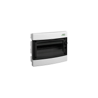 Rozdzielnica modułowa p/t 1x12-modułów, drzwi przezroczyste, IP40, PNF 12T | 101512 Noark