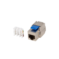 Moduł keystone gniazdo beznarzędziowy RJ45 kat.5E FTP LANBERG | KSF5-4000 Impakt