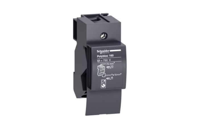 Blok rozdzielczy Polybloc 1P 160A, Prisma Plus | 04031 Schneider Electric