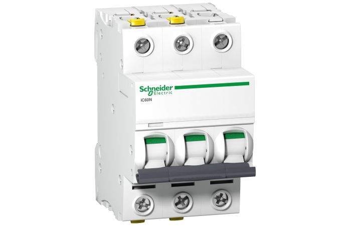 Wyłącznik nadprądowy IC60N 6KA C25 3P, Acti 9 | A9F04325 Schneider Electric