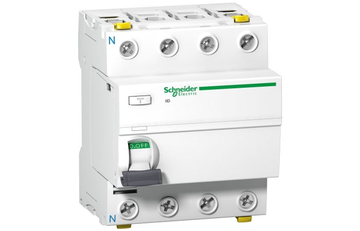 Wyłącznik różnicowoprądowy 4P 40A 30mA typ A, iID-40-4-30-A, Acti 9 | A9Z21440 Schneider Electric