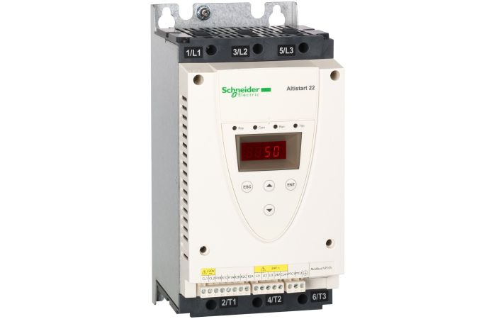 Układ łagodnego rozruchu ATS22 3-fazowe 230/440VAC 50/60Hz 15kW 32A IP20, Altistart 22 | ATS22D32Q Schneider Electric