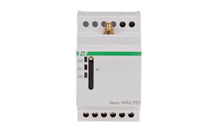 Przekaźnik zdalnego sterowania GSM SIMPLY-MAX-P01 | SIMplyMAX-P01 F&F