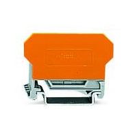 Podstawka bazowa, 6-bieg. ze złączkami 2-przewodowymi, szara | 280-619 Wago