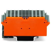 Podstawka bazowa, 10-bieg. ze złączkami 4-przewodowymi, szara | 280-765 Wago