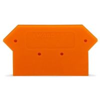 Ścianka końcowa/wewnętrzna, 4mm, szara | 283-316 Wago