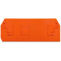 Ścianka końcowa/wewnętrzna, 2,5mm, pomarańczowa | 283-328 Wago