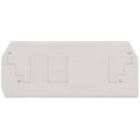 Ścianka końcowa/wewnętrzna, 2,5mm, jasnoszary | 283-330 Wago