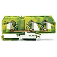 Złączka 3-przewodowa 16mm2 PE, żółto-zielona | 283-677 Wago