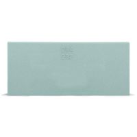 Ścianka końcowa, redukcyjna, 1mm, szara | 284-333 Wago