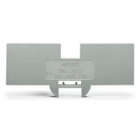 Ścianka końcowa, redukcyjna, 1mm w połączeniu z 280-633, pomarańczowa | 284-345 Wago