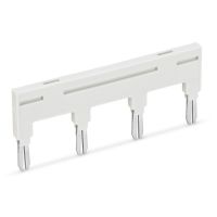 Mostek grzebieniowy, 4-torowy szary | 788-115 Wago