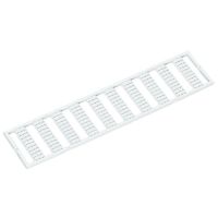 Oznaczniki WMB nadruk poziomo 37 / 38 (po 50x), biały (arkusz) | 793-4536 Wago