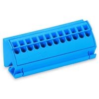 Blok przyłączeniowy 4mm2, niebieski | 812-104 Wago
