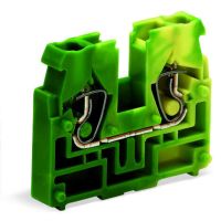 Złączka końcowa 2-przewodowa 2,5mm2, żółto-zielona, bez stopki | 869-357 Wago