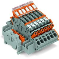 Blok zaciskowy do przekładników prądowych 6,0mm2 wielokolorowy | 2007-8876 Wago