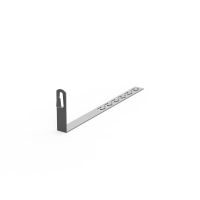 Uchwyt pod dachówkę L-330/100 z zaczepami, 10.2.1/Z OG | 91002702 Elko-Bis