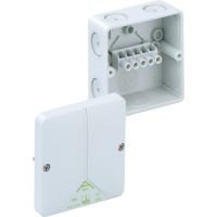 Puszka łączeniowa Abox 040-4 93x93x56 IP65 z zaciskiem śrubowym, 5-bieg. – 2,5/4 mm2, szary | 80440701 SPELSBERG POLSKA