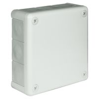 Puszka n/t 98x98x42mm IP55 12-wl dł.gum. VP 041-01, biała | 61.137 Elektro-Plast Opatówek