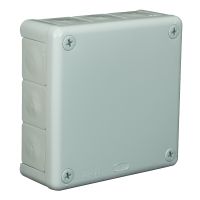 Puszka n/t 118x118x46 IP55 12-wl dł.gum. VP 051-03, szara | 61.155 Elektro-Plast Opatówek
