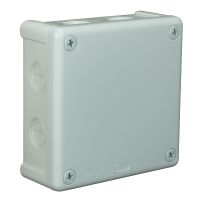 Puszka n/t 118x118x46 IP55 8-wl z osł. VP 052-03, szara | 61.161 Elektro-Plast Opatówek