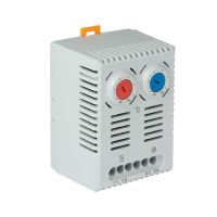 Termostat na grzanie i chłodzenie TBGZ43 (podwójny), szary | 86.43 Elektro-Plast Opatówek