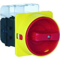 Rozłącznik MZ37002 3p 63A IP65 o/b 0-1 żółto-czerwone | MZ37002 PCE