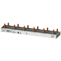 Szyna pinowa kompaktowa 10mm2 1p/N 6XAFD+6xComp 12MW | 5ST3676-0 Siemens