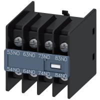 AUX. SWITCH BLOCK,4NO | 3RH2911-4GA40 Siemens