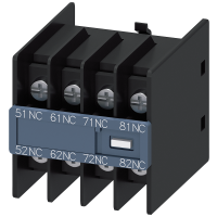 AUX. SWITCH BLOCK,4NC | 3RH2911-4GA04 Siemens