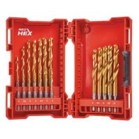 Wiertła do metalu SWave HSS zestaw G Tin (zestaw 19szt) | 48894760 Milwaukee