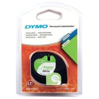 Taśma do drukarek DYMO 12mm/4m - papierowa, biały | S0721510 DYMO