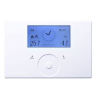 Termostat pokojowy FEK 2 (chł.) Stiebel Eltron zczujnikiem temperatury oraz wilgotności | 200168 Stiebel Eltron