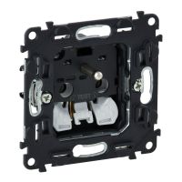 Gniazdo pojedyncze z/u 16A, zaciski sprężynowe, mechanizm, Valena Allure | 753081 Legrand