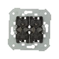 Przycisk podwójny zwierny z podświetleniem (mechanizm), 10A, 250V, szybkozłącza 75393-39 Simon 82 | 75393-39 Kontakt Simon