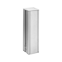 Minikolumna dwustronna ALK kwadratowa 225mm 8×K45 aluminium ALK224/8 Simon Connect | ALK224/8 Kontakt Simon