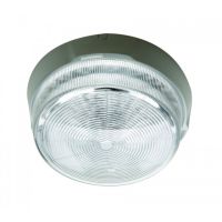 Oprawa plafon Rondo 2 100W E27 230V IP44 klosz przezroczysty | 150043 Lena Lighting
