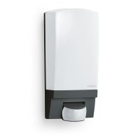 Lampa elewacyjna z czujnikiem ruchu i zmierzchu Steinel L 1 S PIR max.60W E27 IP44 IK07 230V czarna  | ST650612 Lange Łukaszuk