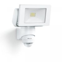 Naświetlacz z czujnikiem Steinel LS 150 S LED PIR 13,7W 4000K 1375lm IP44 IK03 230V biały / aluminiu | ST052553 Lange Łukaszuk