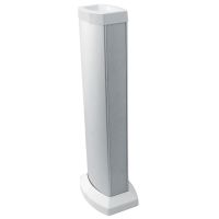 Mini kolumna podłogowa dwustronna 18+18 modułów, H=480mm, aluminium | 83281 Efapel