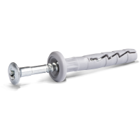 Kołek wbijany Koelner FX-06K060 6 × 60 mm z kołnierzem (100 szt.) | FX-06K060 Rawlplug