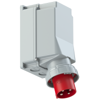Wtyczka odbiornikowa Power Twist 125A 3P+Z 400V 50/60Hz 6h IP66/67 | 544-6 PCE