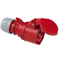 Gniazdo przenośne Shark 16A 3P+Z 400V 50/60Hz 6h IP44 | 214-6 PCE