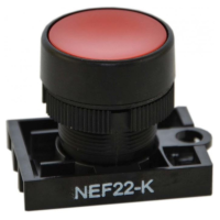 Napęd przycisku krytego NEF22-K z samopowrotem, czerwony | W0-N-NEF22-K C Promet